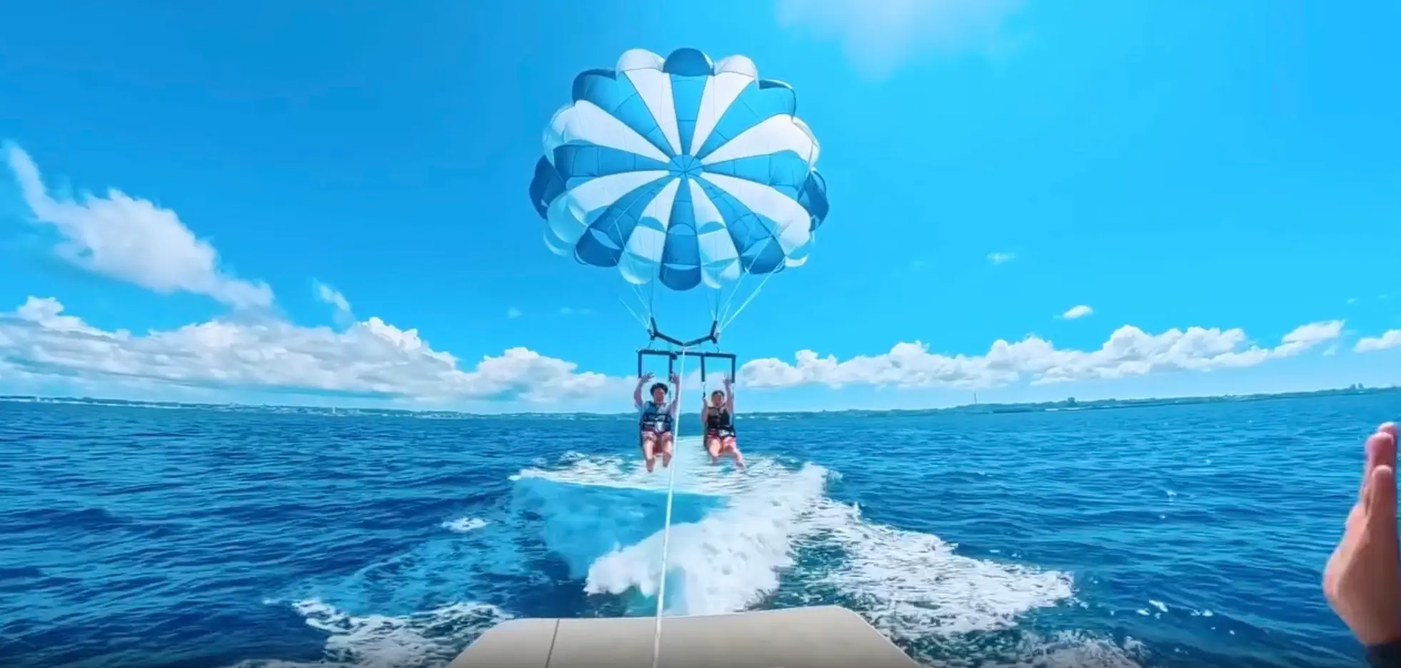スカイウォーカーのパラセーリング