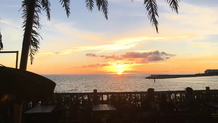 アメリカンビレッジの夕景スポット