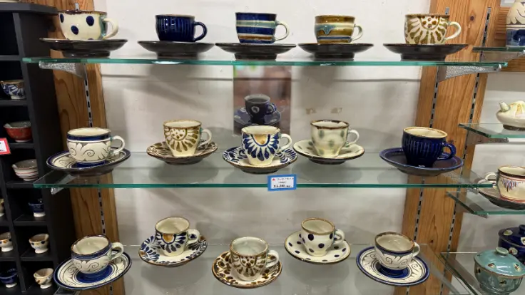 ギャラリーうつわ家のコーヒーカップ。普段づかいしやすい器