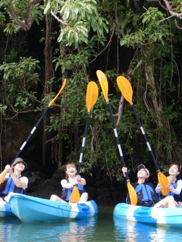 嘉手納で楽しむイーズのマングローブカヤックツアー