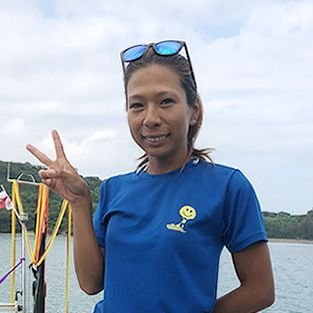マリンアイランドのインストラクター木本さん