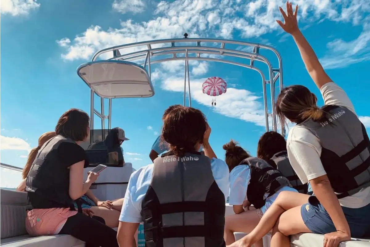 スカイウォーカーのパラセーリング体験イメージ1