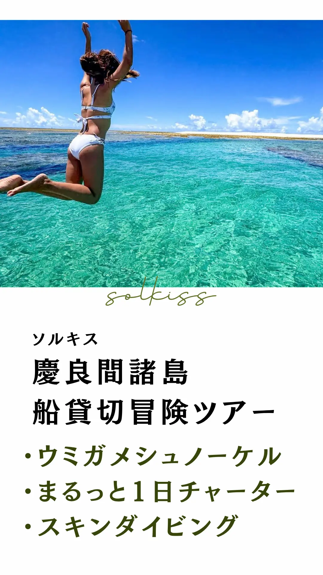 ソルキスの慶良間ウミガメツアー